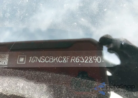 2015 Chevrolet Tahoe Lt из США, поврежденный, VIN 1GNSCBKC8FR632890